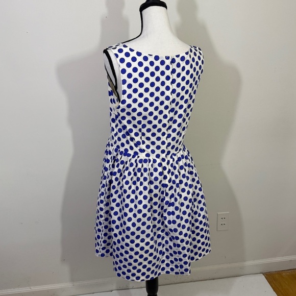 dELiA*s Blue and White Sleeveless A-Line Sundress - Picture 6 of 10